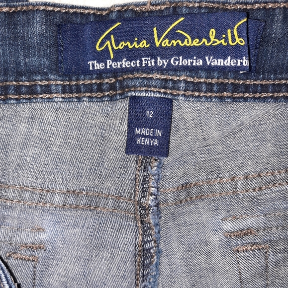 GLORIA VANDERBILT WOMEN'S JEANS | SIZE 12 - Picture 2 of 4